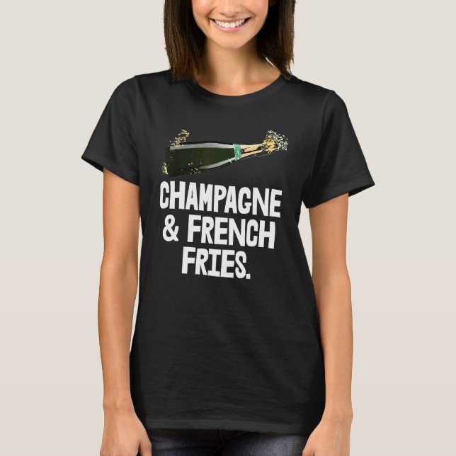 Camiseta Fiesta Buddy Tees de Champagne (Anverso)
