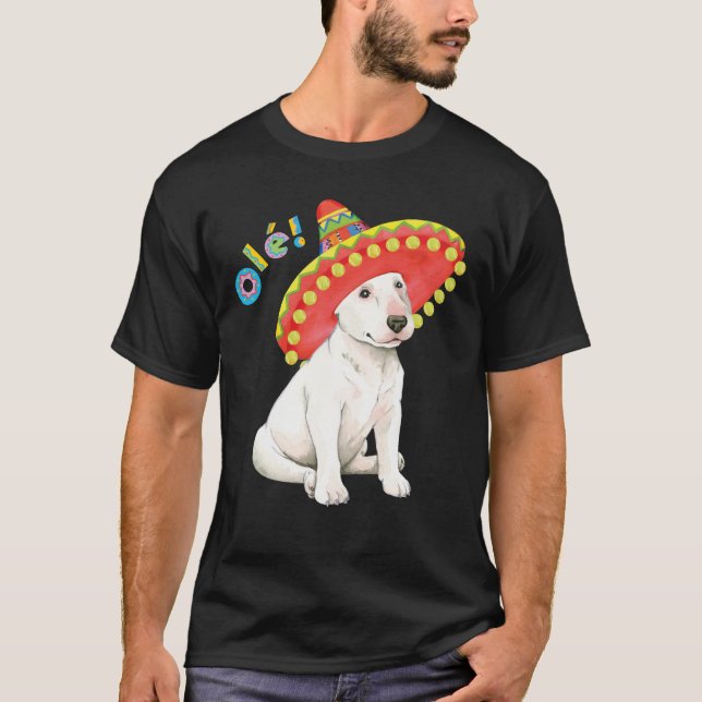 Camiseta Fiesta Bull Terrier (Anverso)