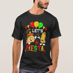 Camiseta Fiesta Burrito y Tacos Cinco De Mayo Mexicano