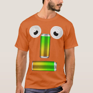Camiseta Fiesta Canned Beer Face