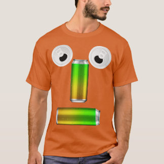 Camiseta Fiesta Canned Beer Face