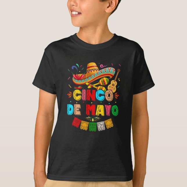 Camiseta Fiesta Cinco de Mayo (Anverso)