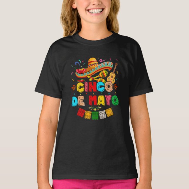 Camiseta Fiesta Cinco de Mayo (Anverso)