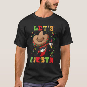 Camiseta Fiesta Cinco De Mayo Dabbing Chili México Pa