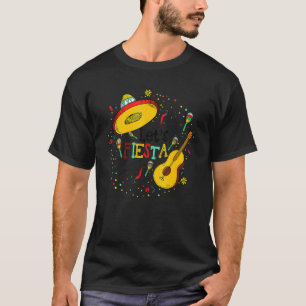 Camiseta Fiesta Cinco De Mayo Fiesta Guitarra Mexicana