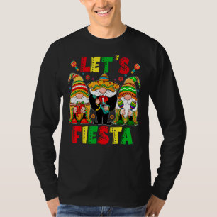 Camiseta Fiesta Cinco De Mayo Gnomes Mexicanos Pa
