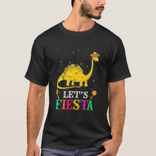 Camiseta Fiesta Cinco De Mayo Tacosaurus Dinosaur T Re