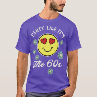 Camiseta Fiesta Como En Los 60 Funky Retro Hippie