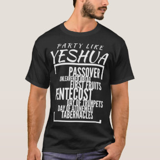 Camiseta Fiesta como las Fiestas del Señor de Yeshua, Obser