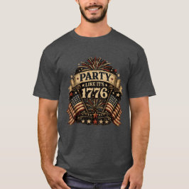 Camiseta Fiesta Como Si Fuera 1776