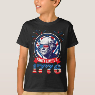 Camiseta Fiesta Como Si Fuera 1776 4 De Julio George Washin