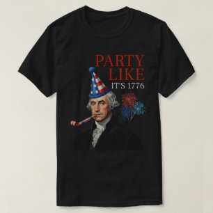 Camiseta Fiesta Como Si Fuera 1776 – George Washington