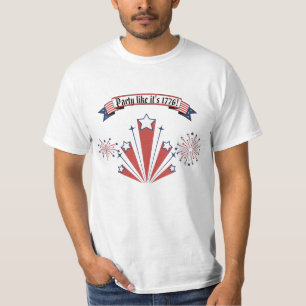Camiseta "¡Fiesta como si fuera 1776!" Hombre