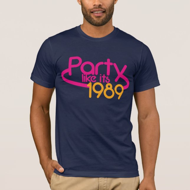 Camiseta FIESTA como si fuera 1989 (Anverso)