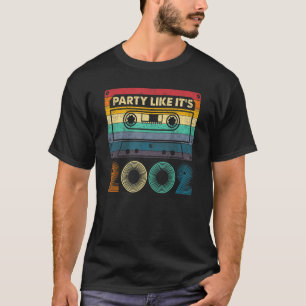 Camiseta Fiesta como si fuera Fiesta 2002 Retro 20s Costum