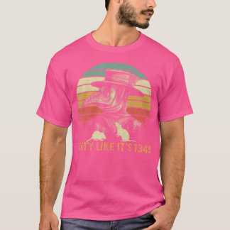 Camiseta Fiesta Como Si Fuera Plagu Medieval De 1349 Rats S