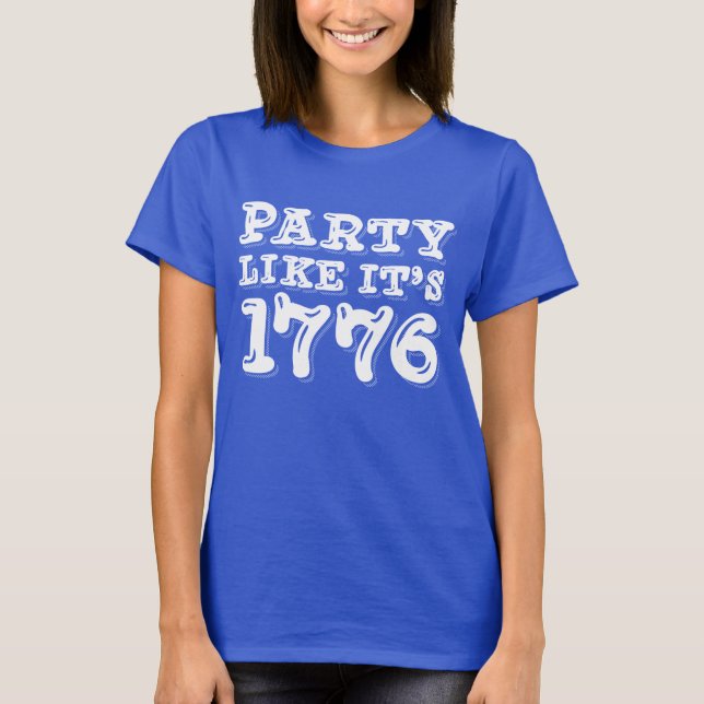 CAMISETA FIESTA COMO SU 1776 (Anverso)