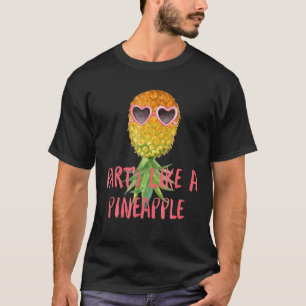 Camiseta Fiesta Como Un Amor De La Piña Al Fiesta Pineapple