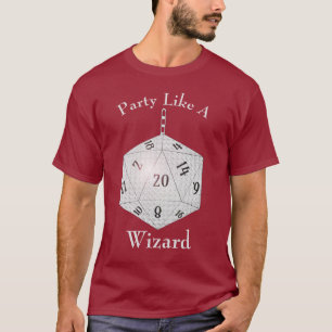 Camiseta Fiesta Como Una Estrategia De Rol Personalizado De