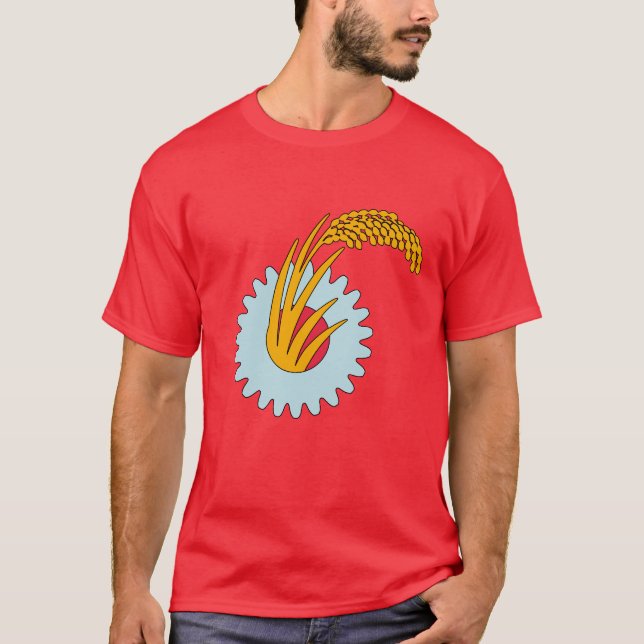 Camiseta Fiesta comunista japonés (Anverso)