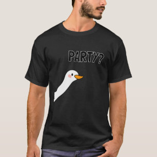 Camiseta Fiesta Con Amigos Y Alcohol Con Pato Animal