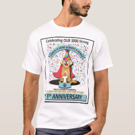Camiseta Fiesta Confetti Noveno Aniversario   