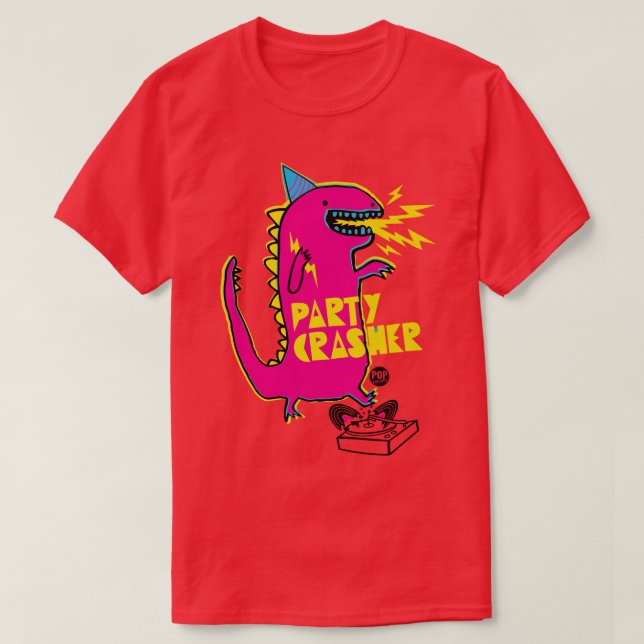 CAMISETA FIESTA CRASHER (Diseño del anverso)