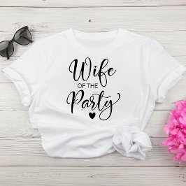 Camiseta Fiesta Cute Bride Bachelorette