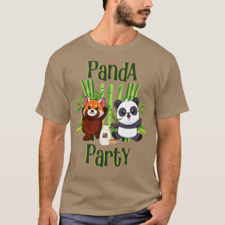 Camiseta Fiesta Cute Panda