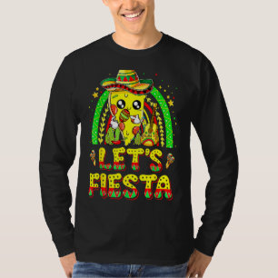 Camiseta Fiesta Dabbing Taco Rainbow Cinco De Mayo Par