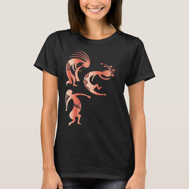 Camiseta Fiesta Dancing Kokopellis (Anverso)