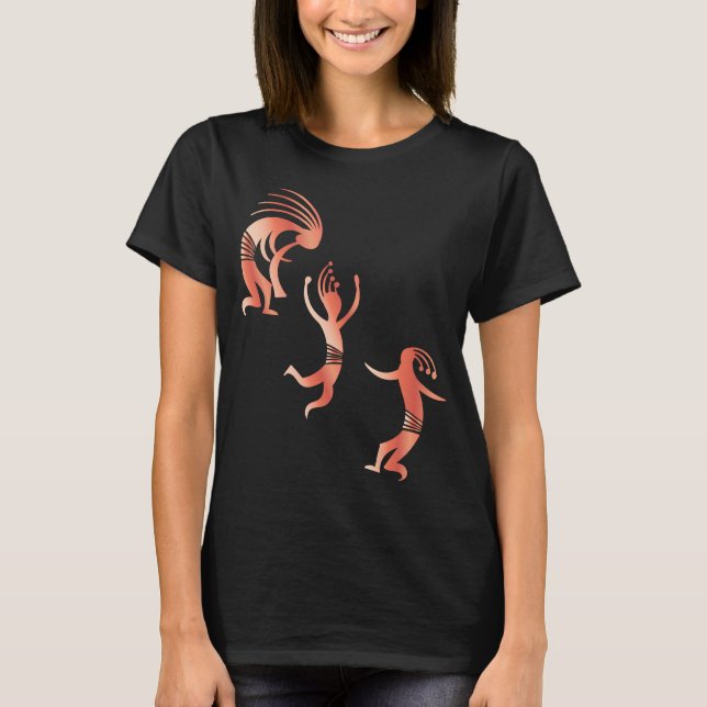 Camiseta Fiesta Dancing Kokopellis (Anverso)