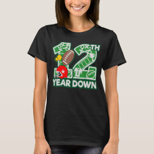 Camiseta fiesta de 12 años de fútbol