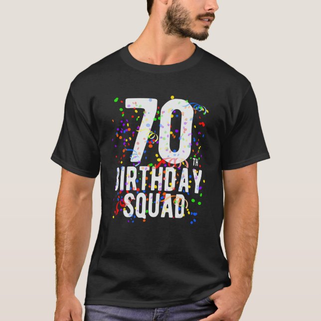 Camiseta Fiesta de 70 años de edad divertida (Anverso)