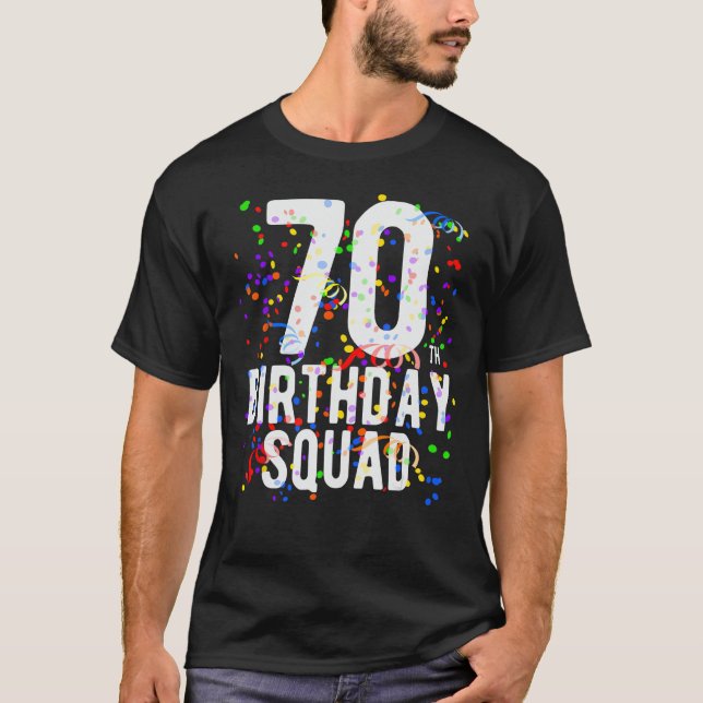 Camiseta Fiesta de 70 años de edad divertida (Anverso)