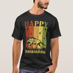 Camiseta Fiesta de Acción de Gracias Retro Wildebeest