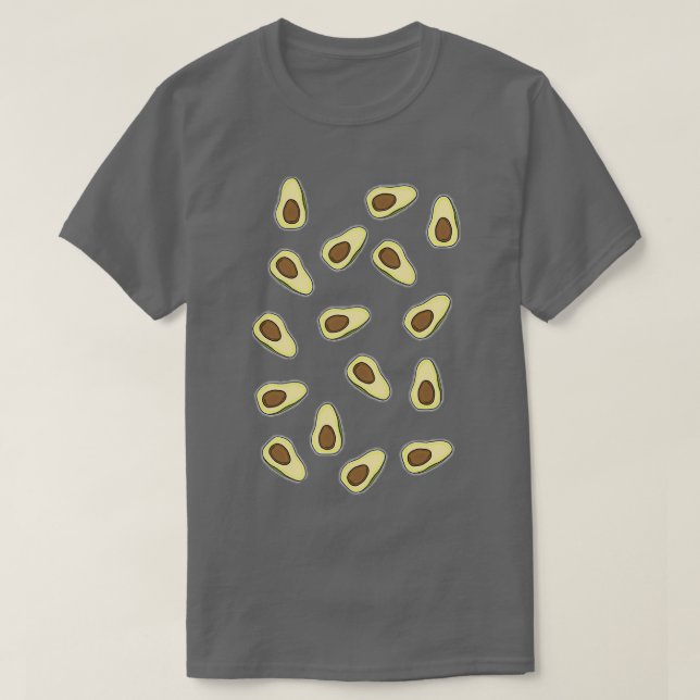 Camiseta Fiesta de aguacate (Diseño del anverso)