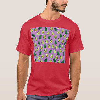 Camiseta Fiesta de aguacate morado