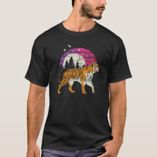 Camiseta Fiesta De Amanecer De Aves Depredador De Gatos Sal