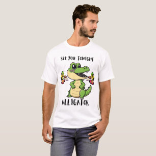 Camiseta Fiesta de Animales Cocodrilo