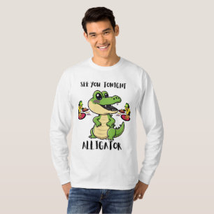 Camiseta Fiesta de Animales Cocodrilo