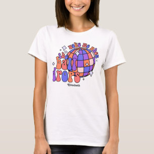 Camiseta Fiesta de Año Nuevo Retro Spritz de Medianoche
