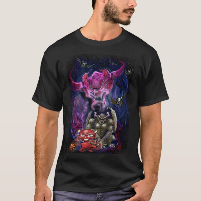 Camiseta Fiesta de artes oscuras (Anverso)