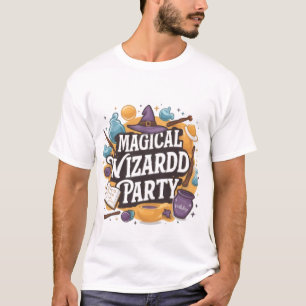 Camiseta Fiesta de asistente mágico