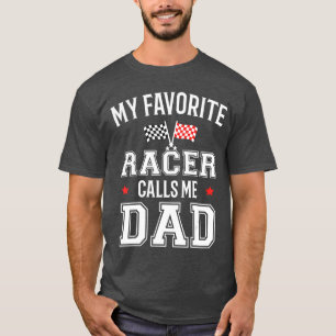 Camiseta Fiesta de Autos de Carreras Mi Piloto Favorito Me