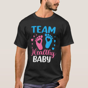 Camiseta Fiesta de Baby Shower saludable del equipo de Reve