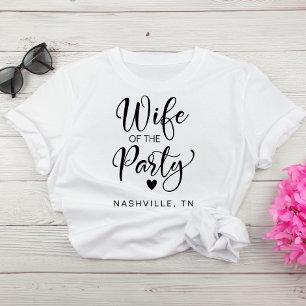 Camiseta Fiesta de Bachelorette Cute Bride Nashville