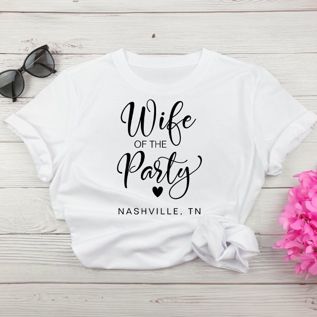 Camiseta Fiesta de Bachelorette Cute Bride Nashville (Celebrate the bride-to-be in fun and style at her bachelorette party)