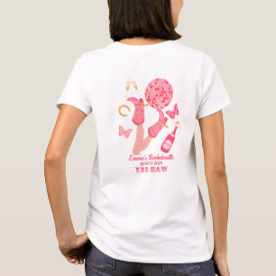 Camiseta Fiesta de Bachelorette de la Cowgirl Disco