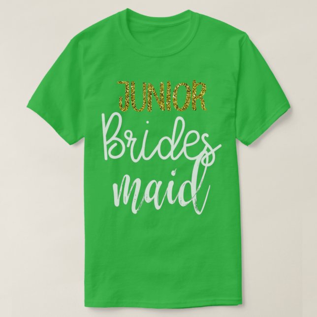 Camiseta Fiesta de Bachelorette de la Novia Junior (Diseño del anverso)